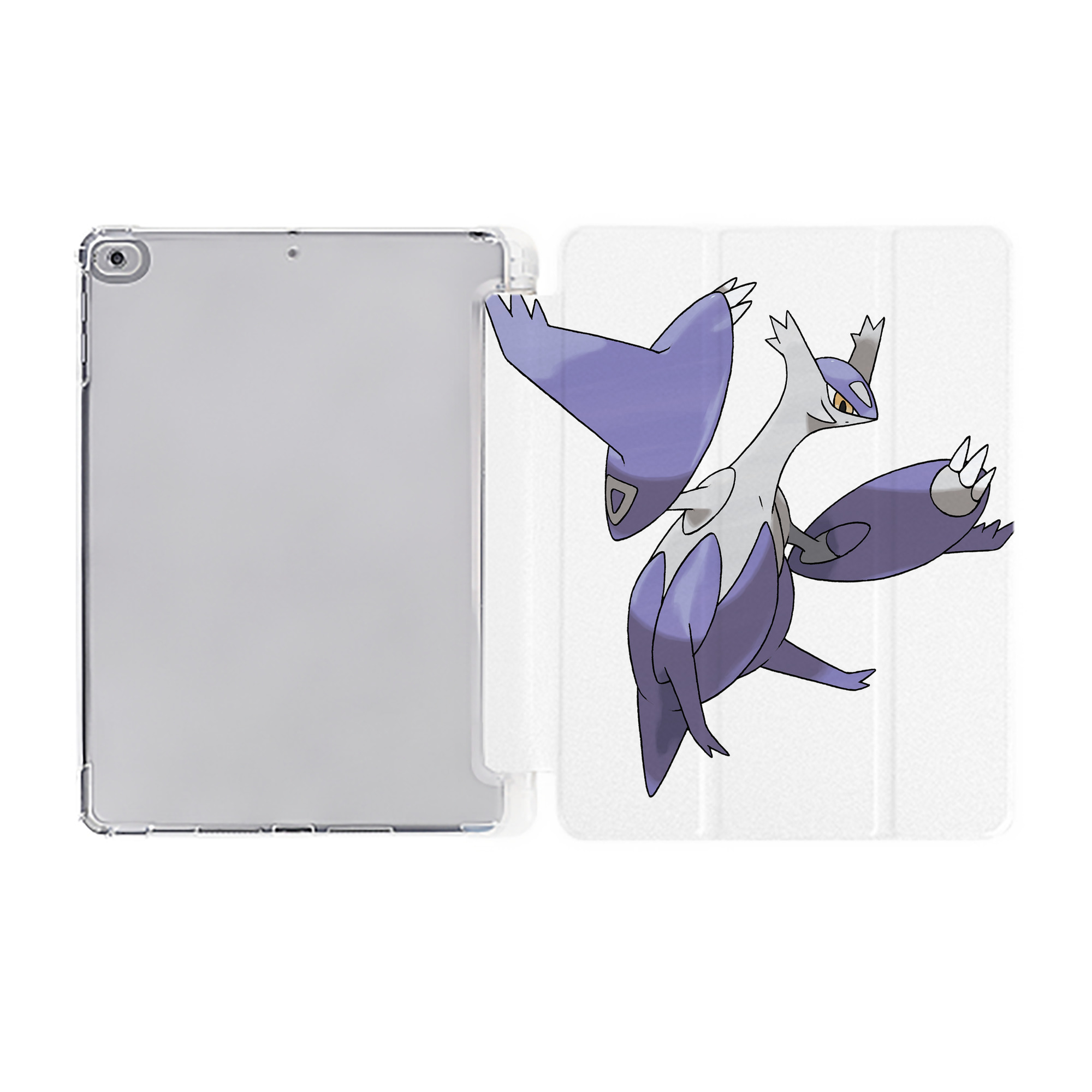 （画像用） ポケットモンスター Pokémon IPad ケース ペン収納付き 三つ折りスタンド PUレザー×シリコン 対応機種9.5/10.5/10.9インチ